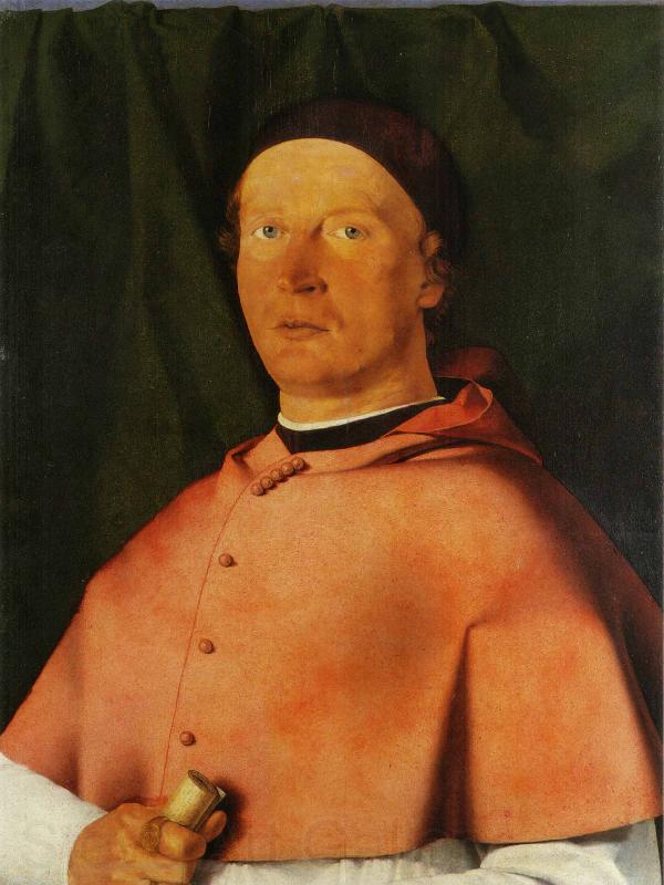 Lorenzo Lotto Portrait of Bishop Bernardo de Rossi Spain oil painting art